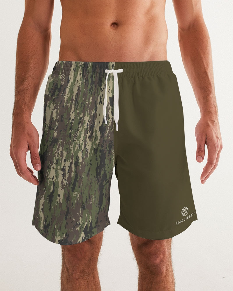 Graphic Camo 7" Classic Men Swimming Trunks