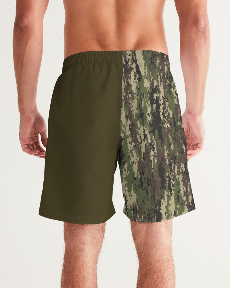 Graphic Camo 7" Classic Men Swimming Trunks