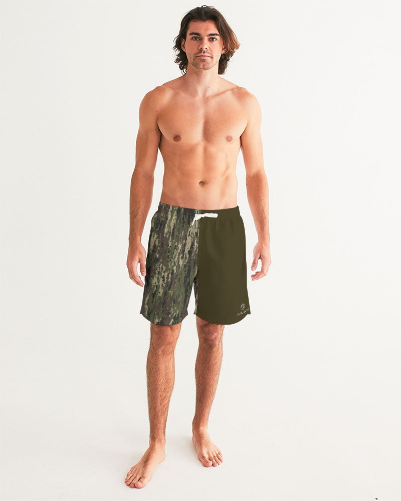 Graphic Camo 7" Classic Men Swimming Trunks