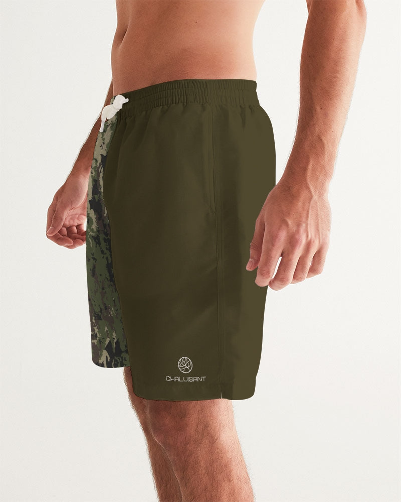 Graphic Camo 7" Classic Men Swimming Trunks